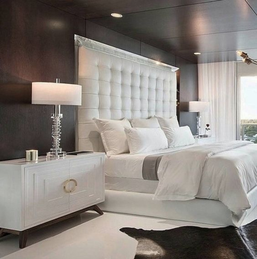 Mẫu thiết kế phòng ngủ cho vợ chồng mới cưới phong cách sang trọng, ấm áp