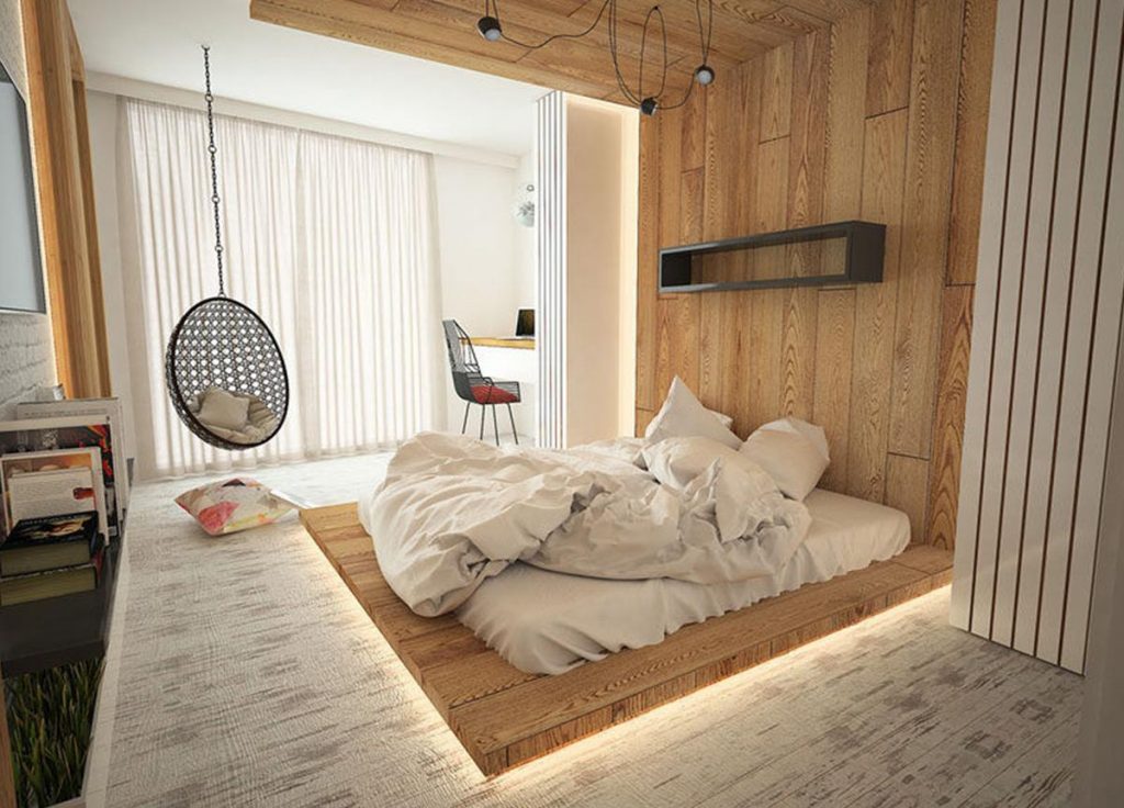 Mẫu phòng ngủ phong cách Nhật