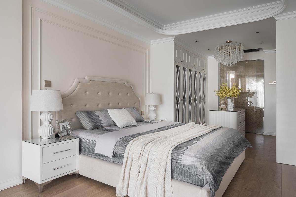 Căn phòng ngủ lấy cảm hứng của phong cách Bắc Âu