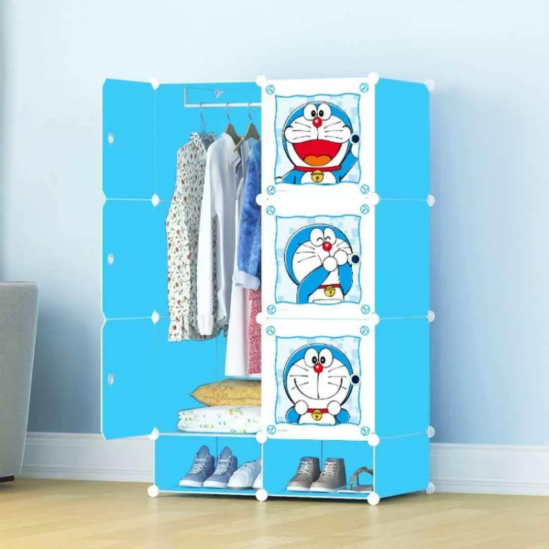 Tủ quần áo với thiết kế thuận tiện cho các bé