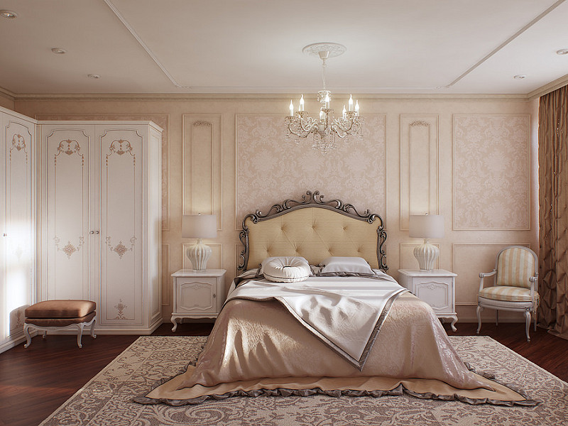 Mẫu 3: Thiết kế phòng ngủ theo phong cách tân cổ điển hiện đại và tinh tế