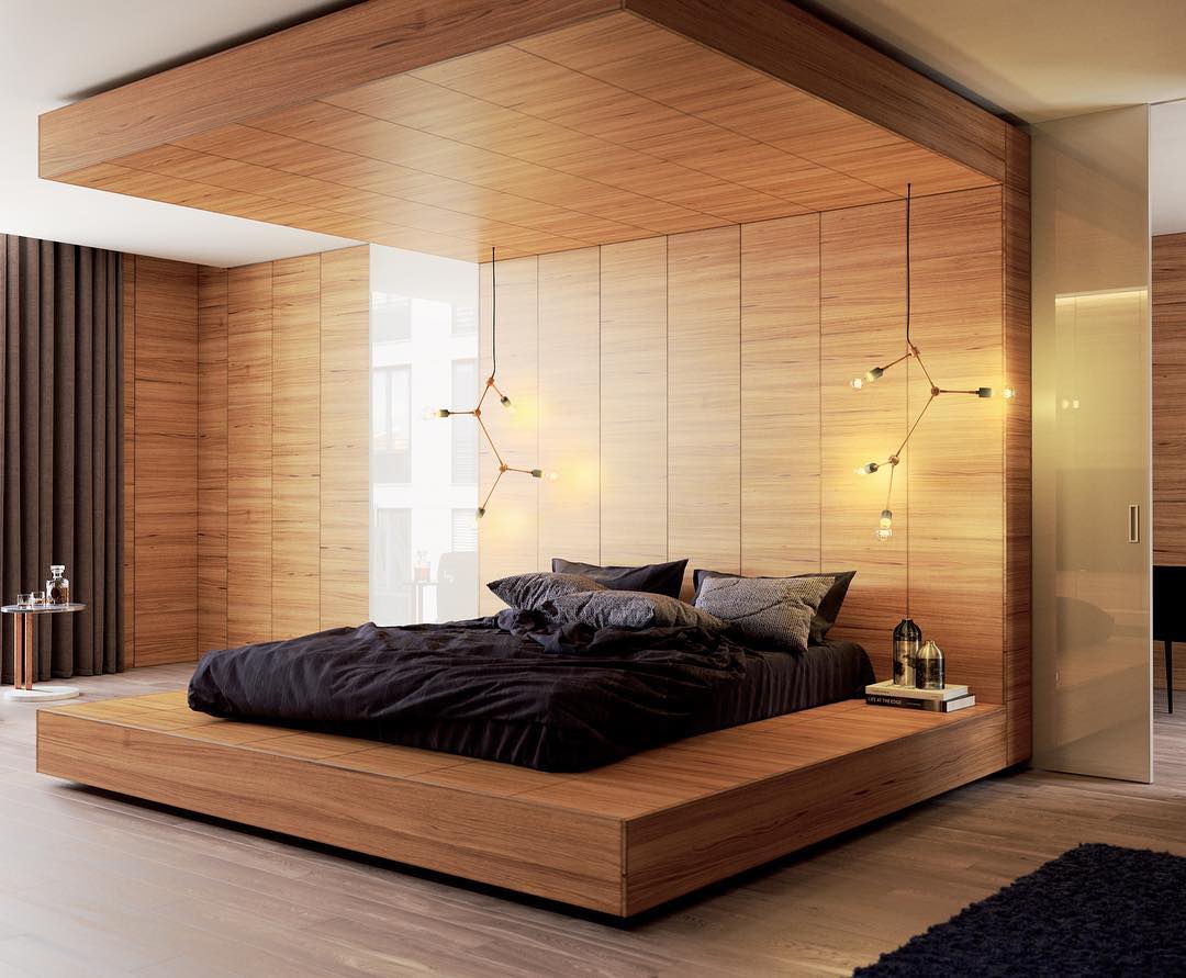 Phòng ngủ với thiết kế sáng tạo, mới mẻ
