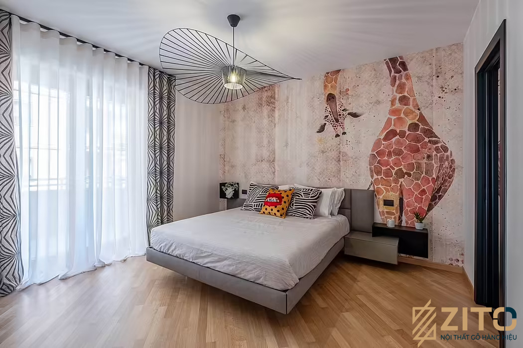 Mẫu thiết kế nội thất tại Nam Định phòng ngủ