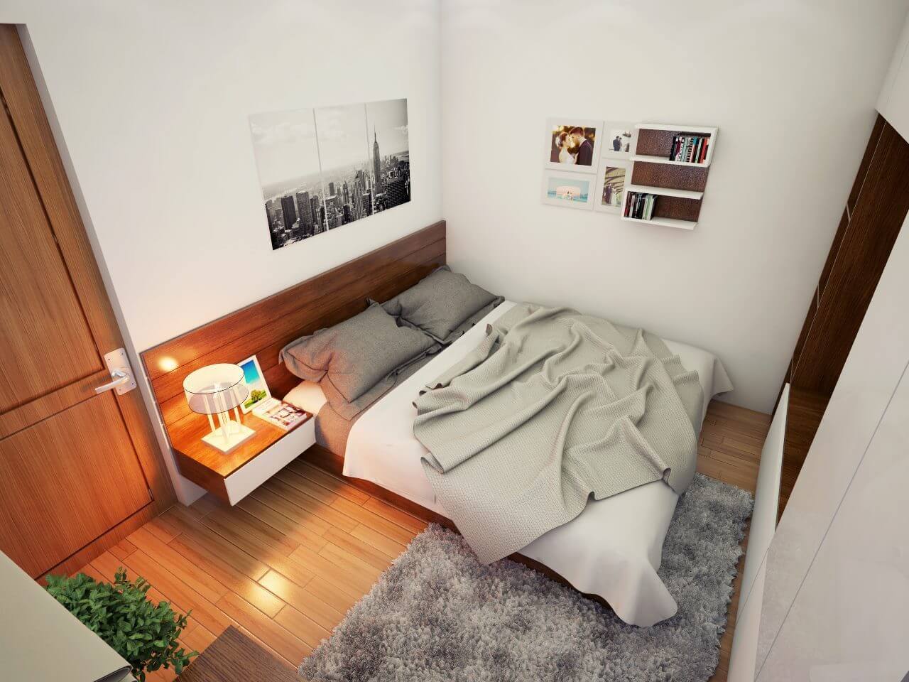 ý tưởng thiết kế phòng ngủ nhỏ